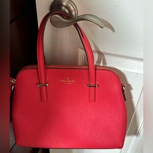 Kate Spade Vibrant Red Satchel